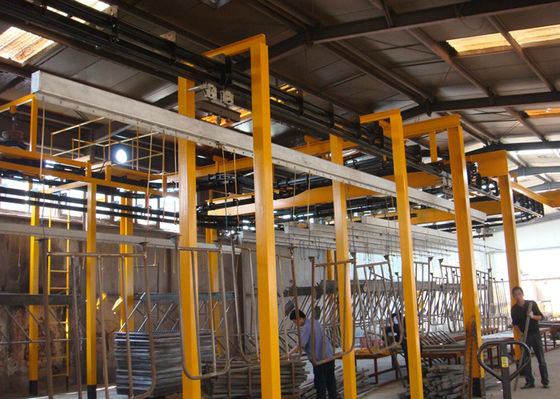 نظام مصنع طلاء مسحوق آلي مدمج عالي الإنتاج طاقة مخصصة